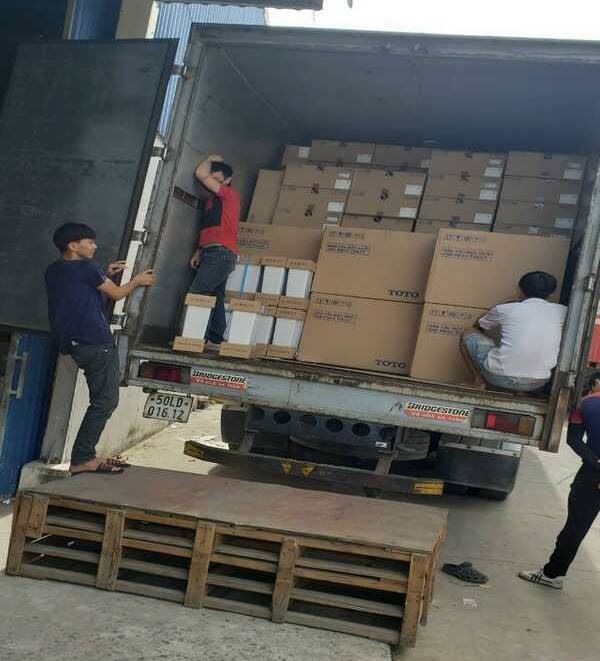 bốc xếp hàng hóa container ở Đồng Nai